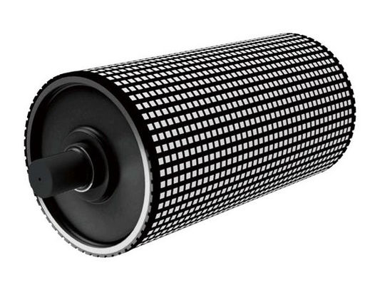DTII Type Rubber Coated Conveyor Drive Rollers Industrial Conveyor Belt Rollers