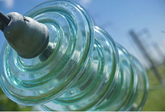 Trough Type Electric Pole Glass Insulators Glass Suspension Disc Insulators