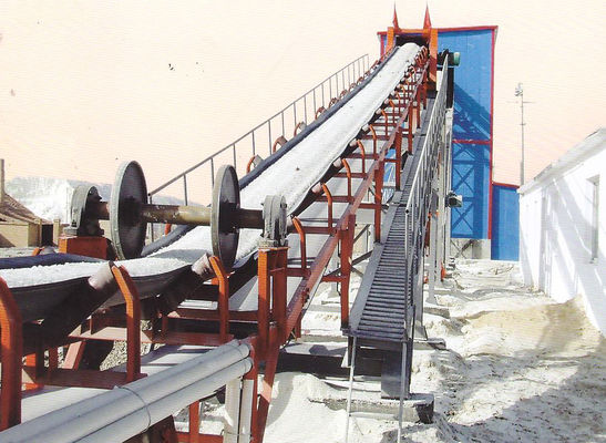 Long Distance Material Handling Equipment Heavy Duty Rubber Conveyor Belt