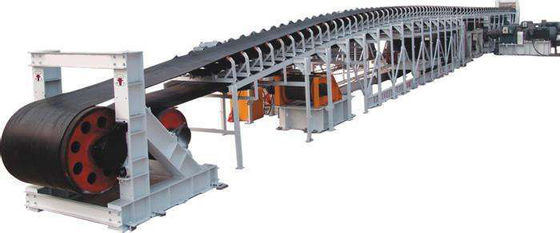 Long Distance Belt Conveyor Material Handling Equipment Heavy Duty Rubber Conveyor Belt