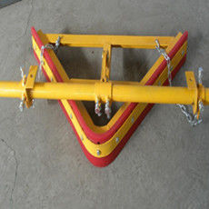 Self Adjusting V Plow Belt Cleaner V Plough Belt Scraper Polyurethane Material