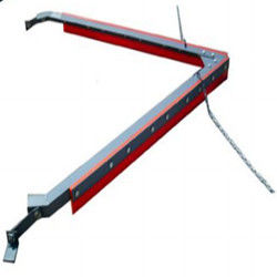 V Shaped Polyurethane Plow Belt Cleaner V Plow Belt Scraper High Abrasion Resistant