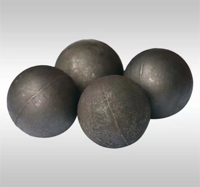 HRC60-68 Wear Resistant Grinding Ball Cr8%-18% Casting Steel Grinding Ball For Mining