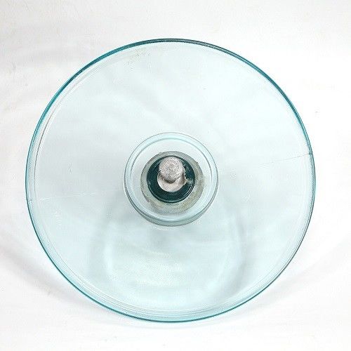 1000KV Disc Type Porcelain Suspension Insulator Blue Green Glass Power Line Insulators