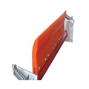 H Type Primary Conveyor Belt Scraper Primary Belt Cleaners For Sticky Material Cleaning