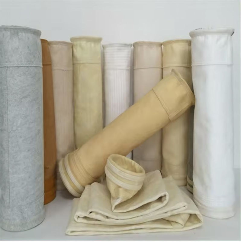 Non Sticky  Needle Felt Polytetrafluoroethylene PTFE Felt Filter Bag