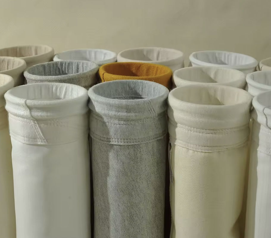 Fiberglass Filter Bags Fiberglass Needle Felt Bag Industrial Dust Collector Filter Bags