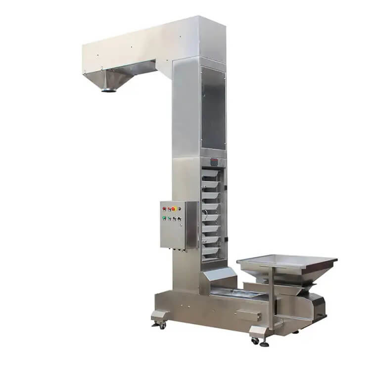 TD Series Bucket Elevator Z Type Bucket Elevator Conveyor For Powder Granules Or Flakes
