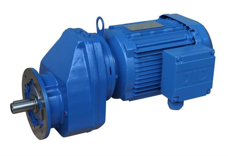 GR Series Inline Helical Gear Reducer Helical Reduction Gearbox Cast Iron Housing