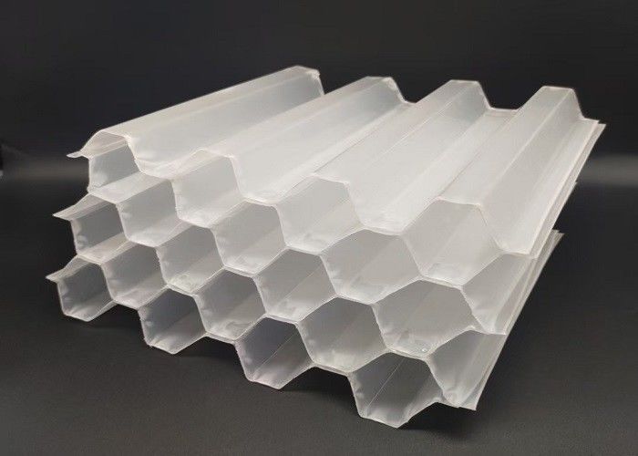 Plastic PVC PP FRP Cooling Tower Honeycomb Fills For Civil And Industrial Sewage Treatment