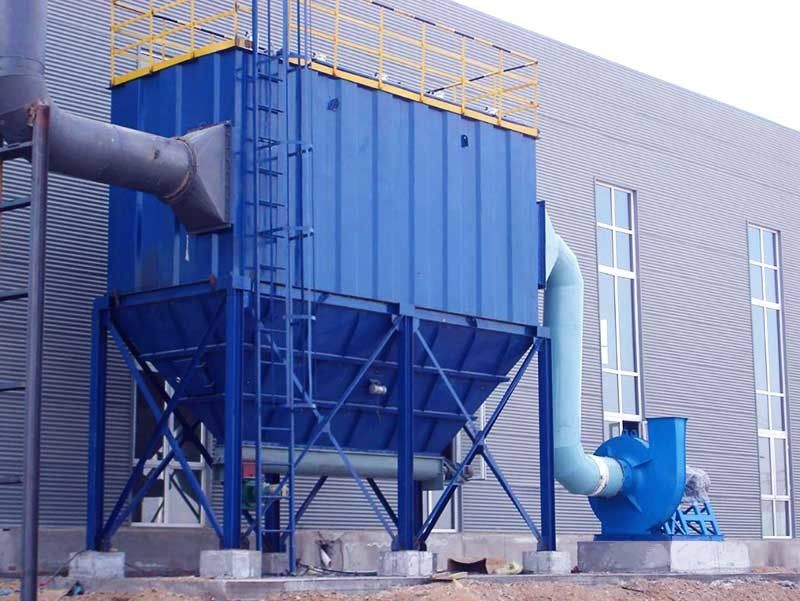 HD Industrial Bag House Dust Collector For Cement Mining Metal Melting
