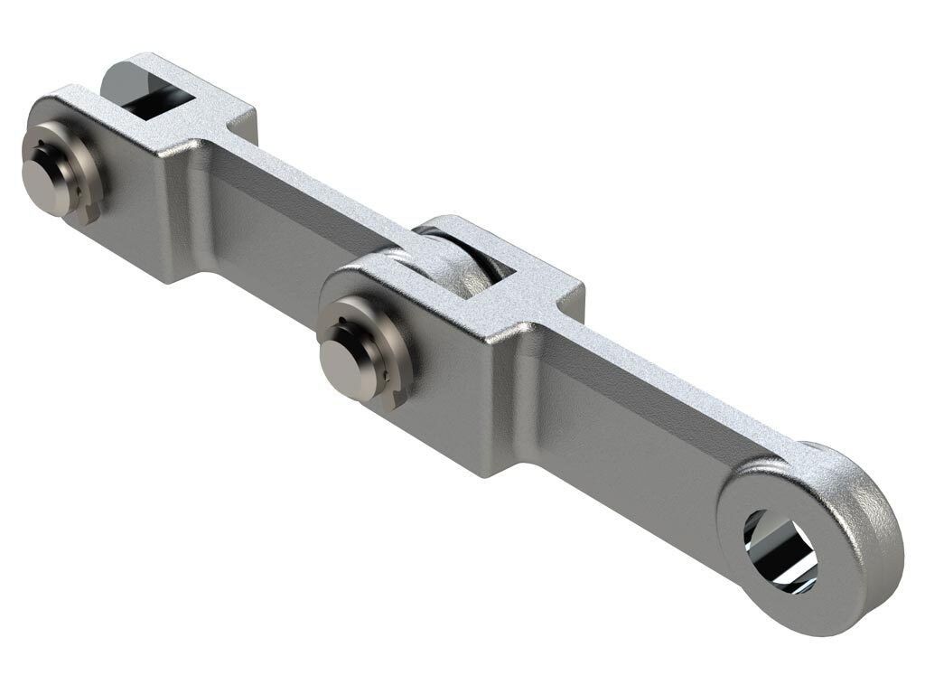 Drop Forged Rivetless Chain Steel Detachable Chain Links For Overhead Conveyor