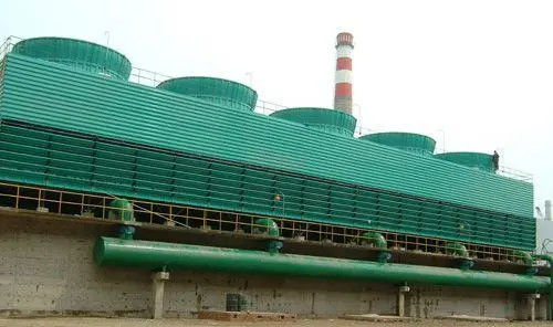 Steel Structure FRP Counterflow Open Circuit Cooling Tower High Efficiency