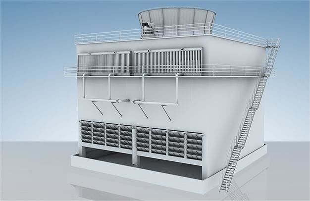 500m3/H-4500m3/H Forced Draft Counterflow Open Circuit Cooling Tower