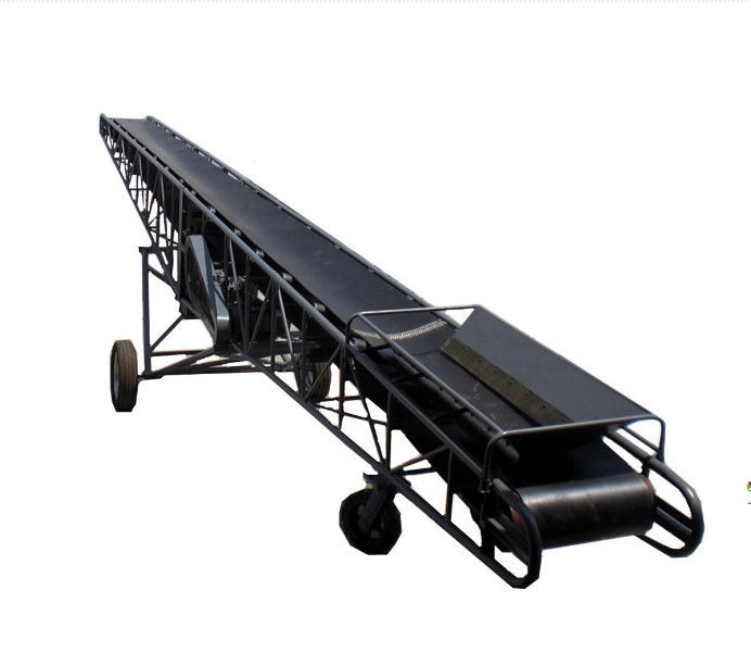 Maximum Length 20m Mobile Portable Belt Conveyor
