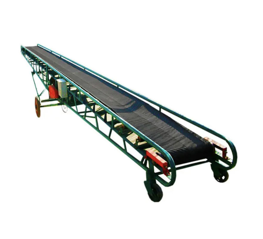 20m Lightweight Portable Conveyor Belt Portable Incline Conveyor