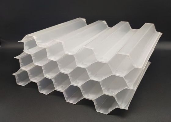 Plastic PVC PP FRP Cooling Tower Honeycomb Fills For Civil And Industrial Sewage Treatment