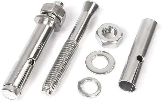Stainless Steel Concrete Anchor Bolts High Performance Right Angle Anchor Bolt