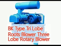 BK Type Tri Lobe Roots Blower Three Lobe Rotary Blower